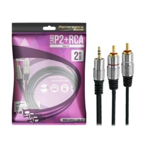 CABO AUDIO ESTEREO P2 X 2RCA 2MTS