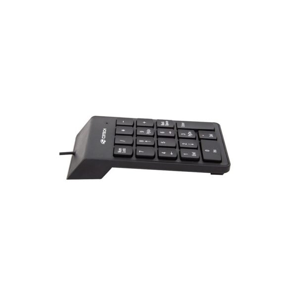 Teclado Numérico C3Tech KN-10BK, USB, Preto